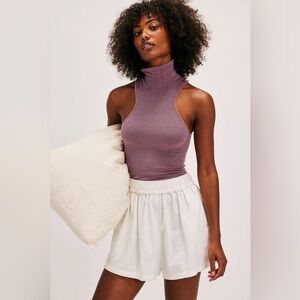 Free People Always Ready Seamless Turtleneck Tank